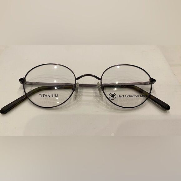 Hart Schaffner Marx T-148 Titanium eyeglass frames 47 22 145MM copper - Picture 1 of 9